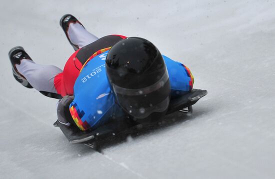 2012 Winter Youth Olympic Games. Skeleton. Men