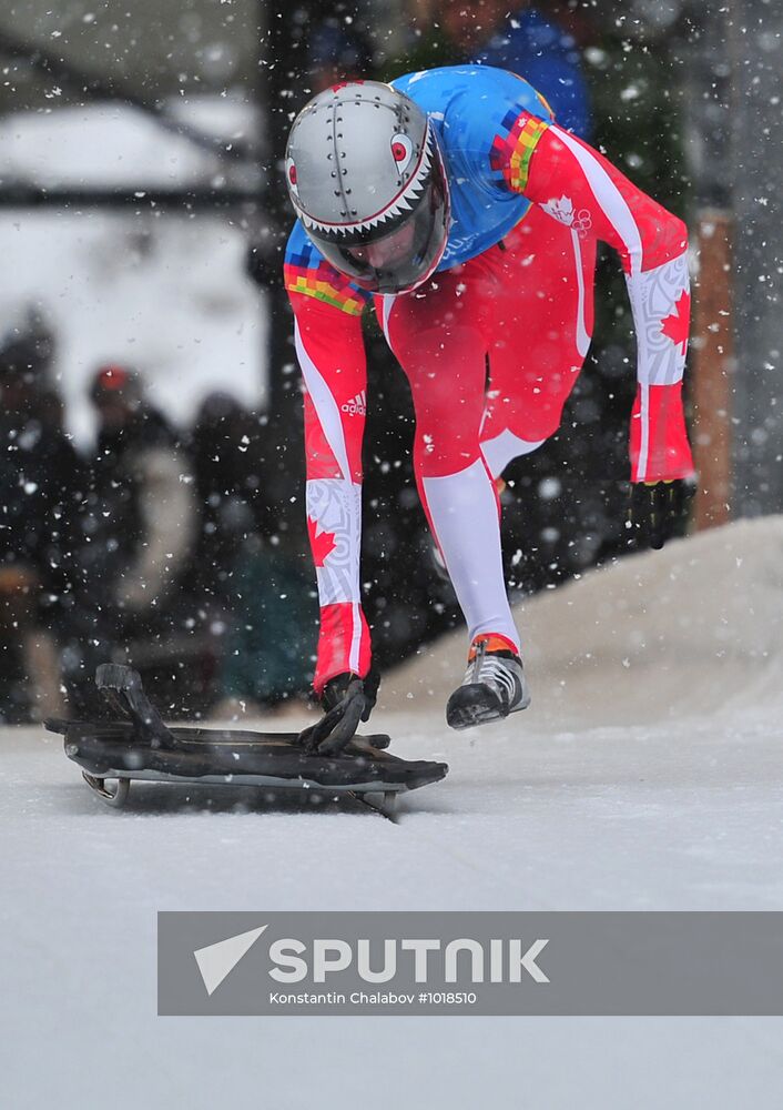 2012 Winter Youth Olympic Games. Skeleton. Men