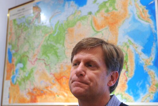 Newly-appointed US Ambassador to Russia Michael McFaul