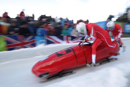 Winter Youth Olympic Games 2012. Bobsleigh, two-man