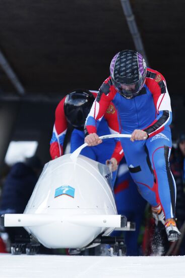 Winter Youth Olympic Games 2012. Bobsleigh, two-man