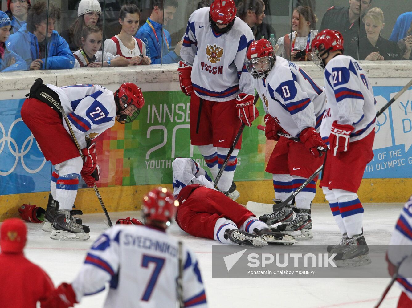 2012 Winter Youth Olympics. Hockey final. Russia vs. Finland