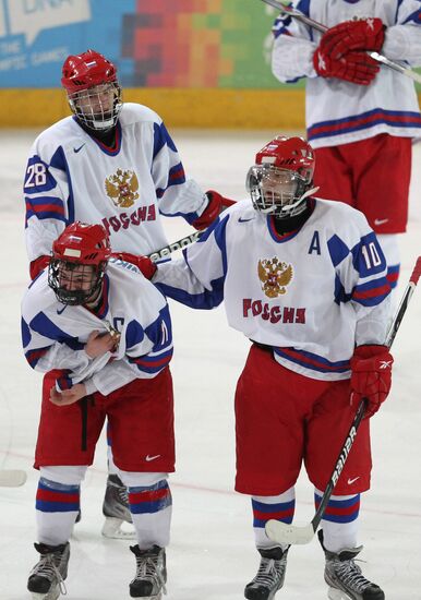 2012 Winter Youth Olympics. Hockey final. Russia vs. Finland