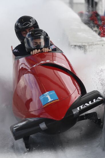 Winter Youth Olympic Games 2012. Bobsleigh, two-man