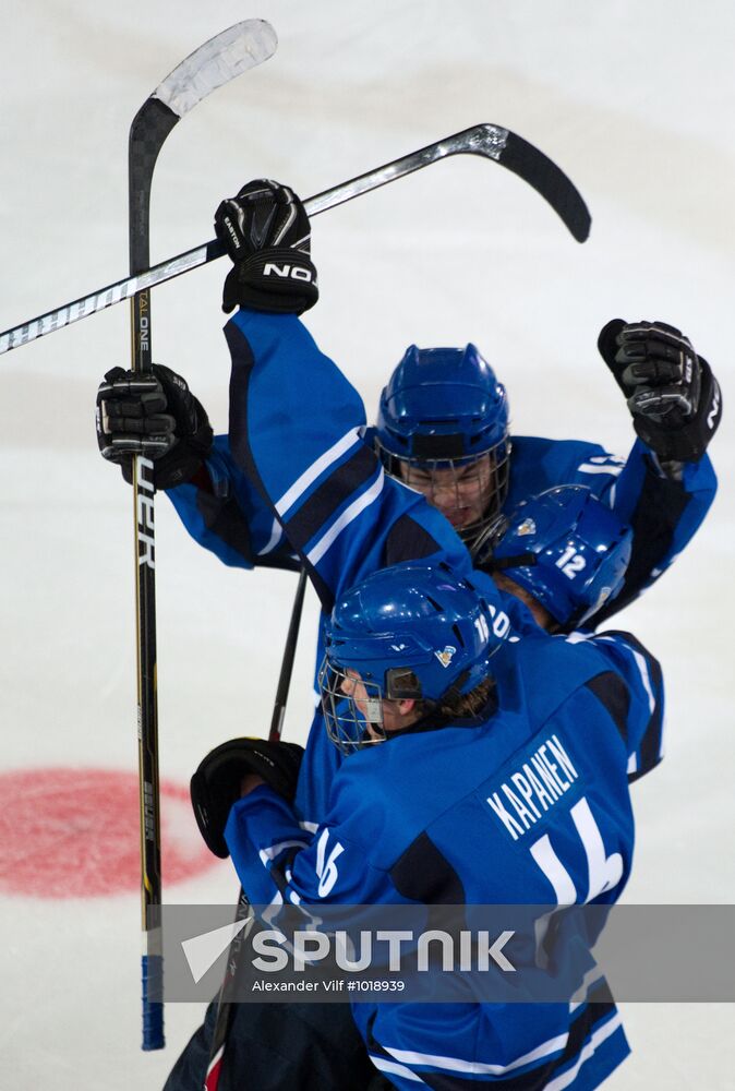 2012 Winter Youth Olympics. Hockey final. Russia vs. Finland