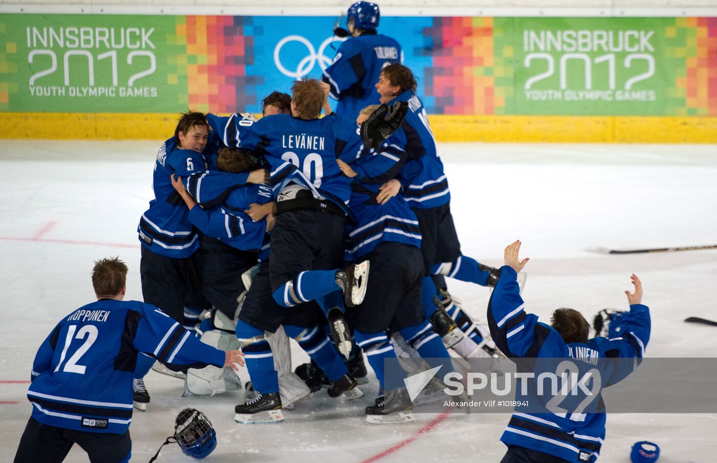 2012 Winter Youth Olympics. Hockey final. Russia vs. Finland