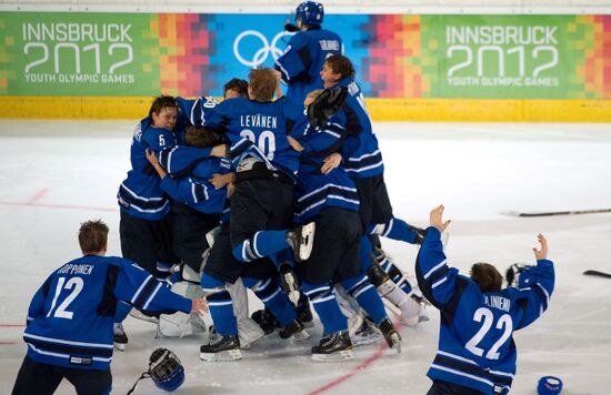 2012 Winter Youth Olympics. Hockey final. Russia vs. Finland