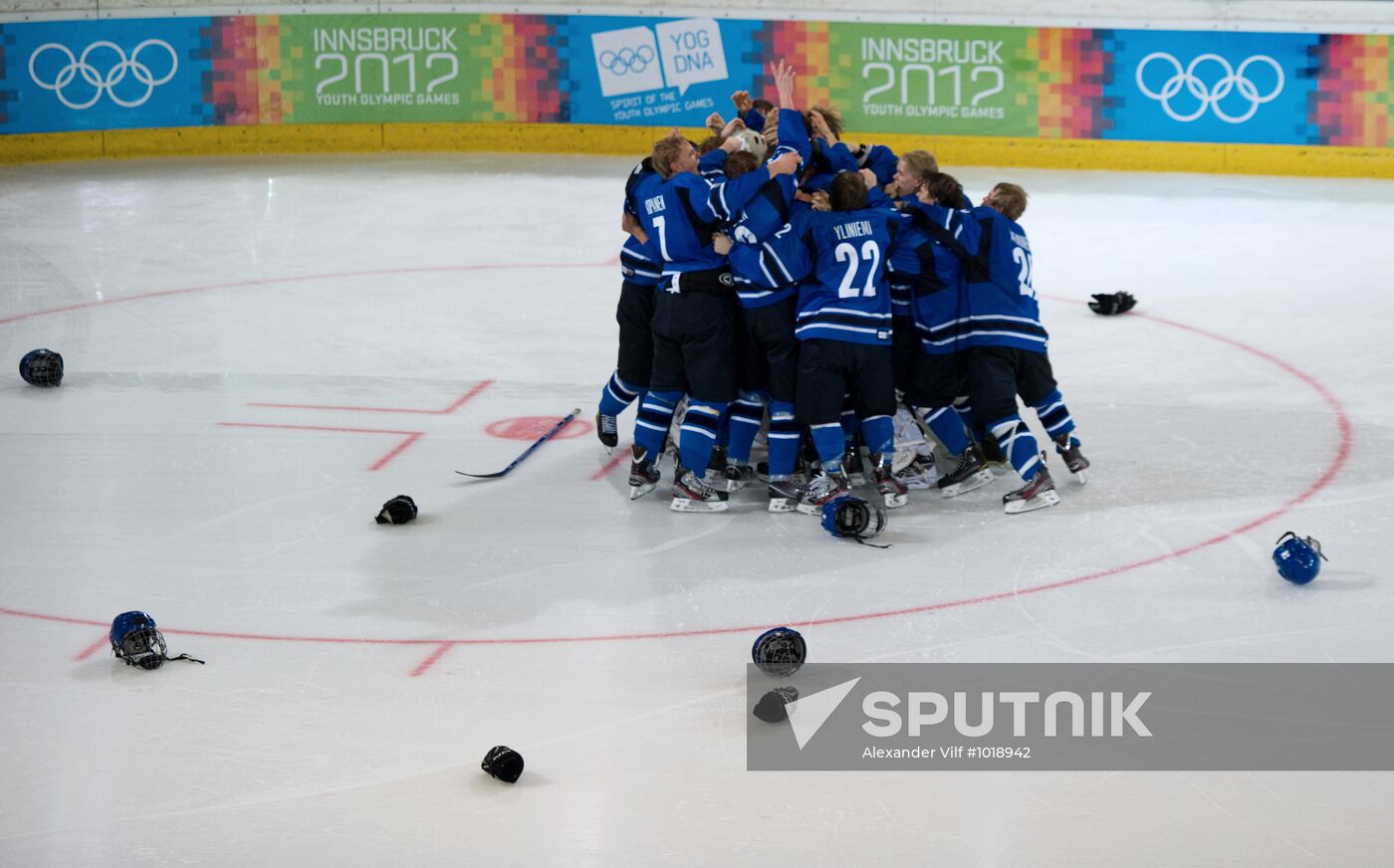 2012 Winter Youth Olympics. Hockey final. Russia vs. Finland