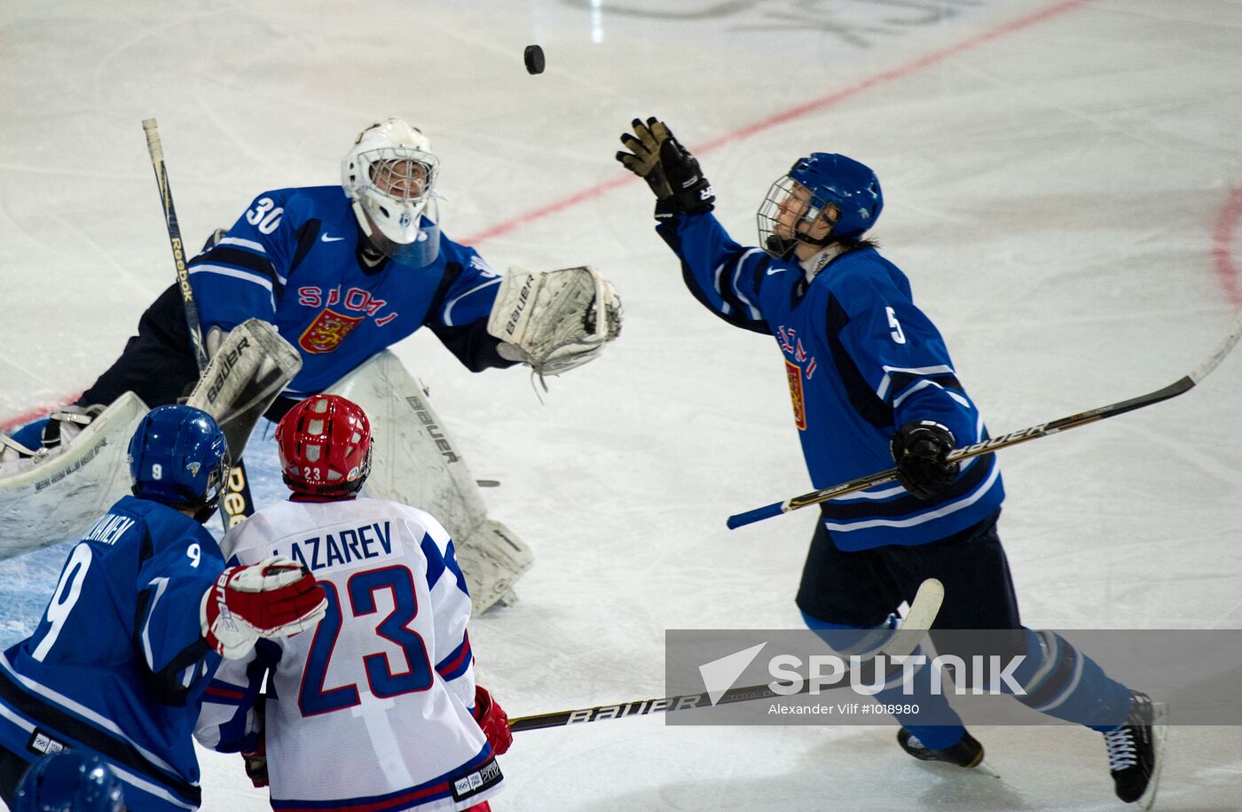 2012 Winter Youth Olympics. Hockey final. Russia vs. Finland