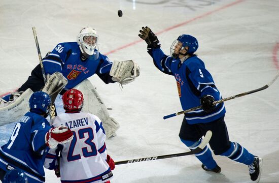 2012 Winter Youth Olympics. Hockey final. Russia vs. Finland