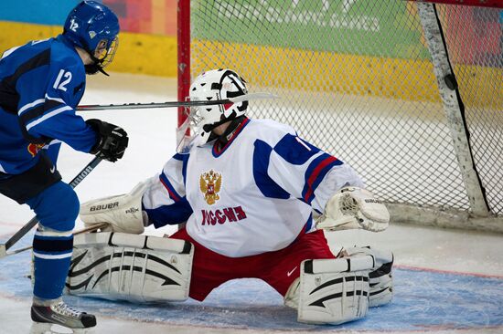 2012 Winter Youth Olympics. Hockey final. Russia vs. Finland