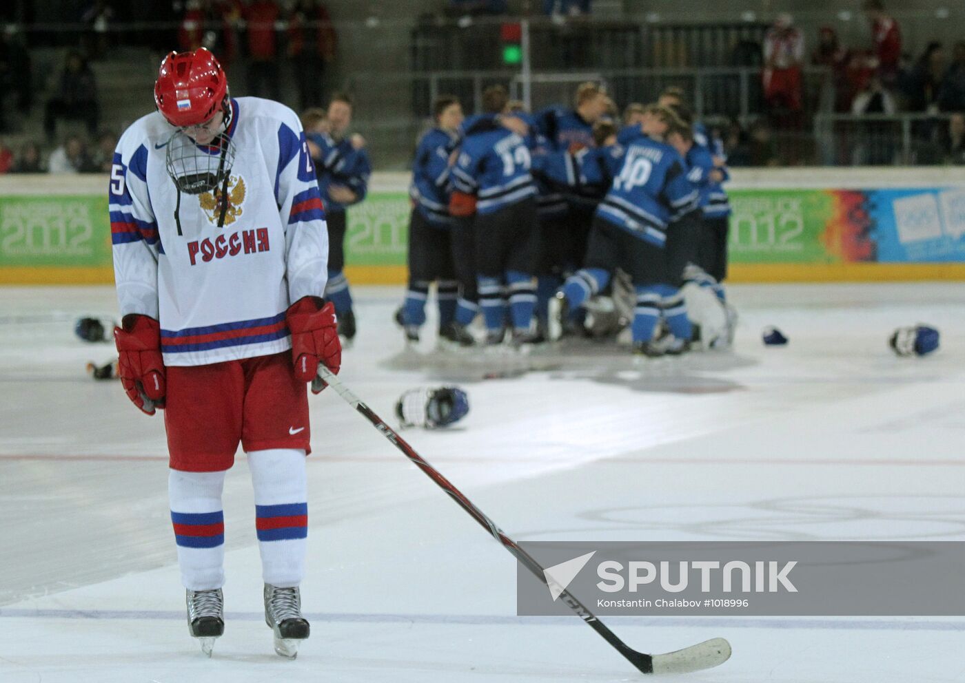 2012 Winter Youth Olympics. Hockey final. Russia vs. Finland