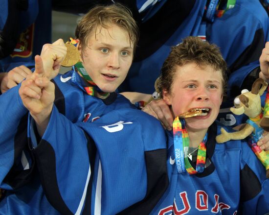 2012 Winter Youth Olympics. Hockey final. Russia vs. Finland