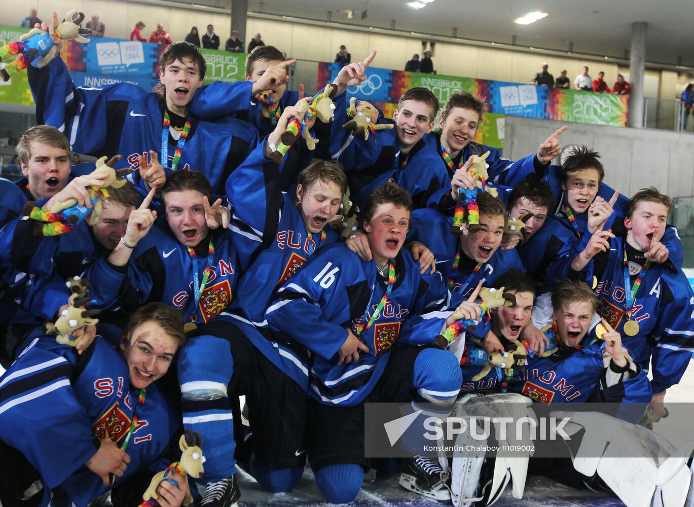 2012 Winter Youth Olympics. Hockey final. Russia vs. Finland