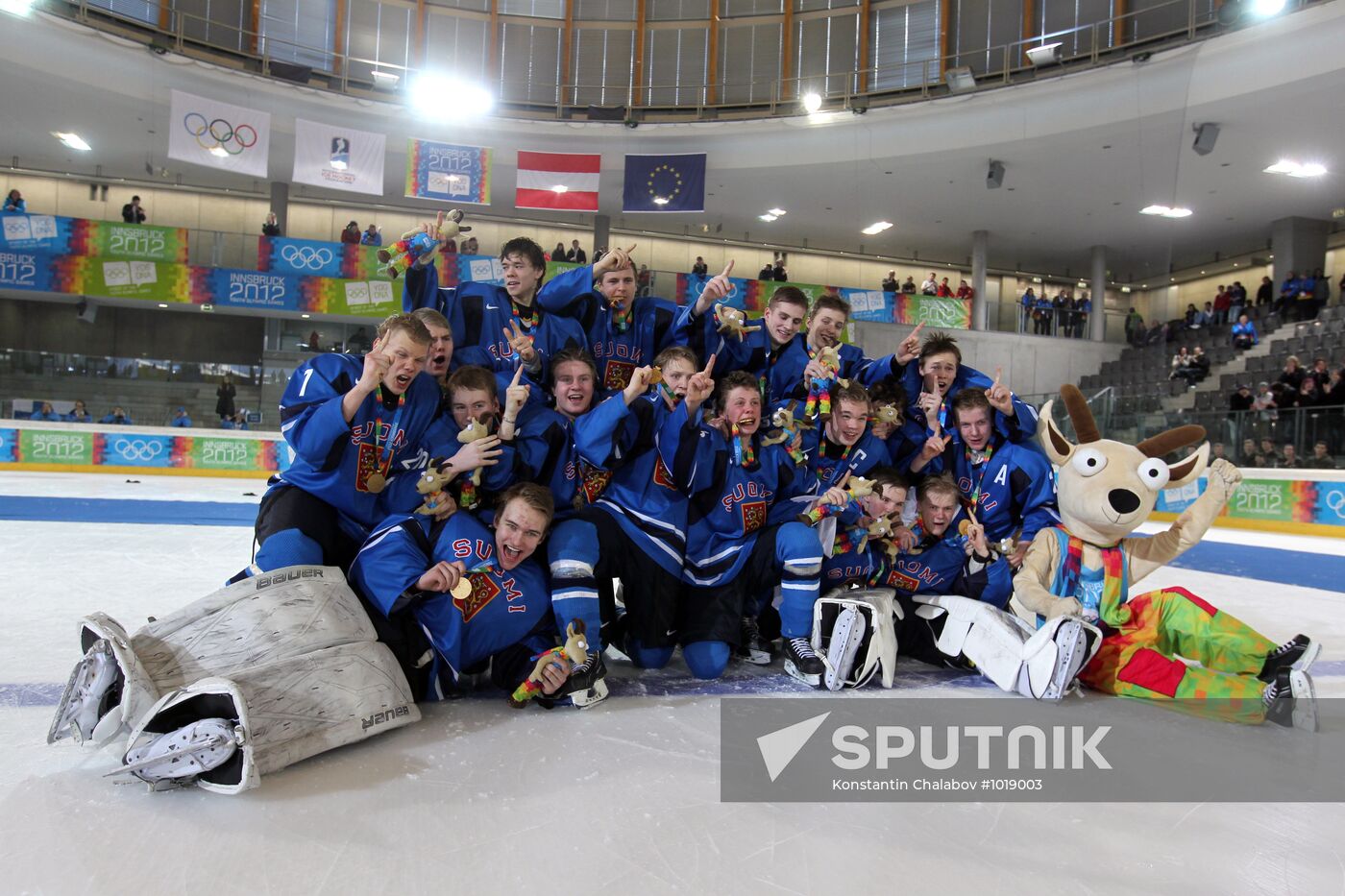 2012 Winter Youth Olympics. Hockey final. Russia vs. Finland