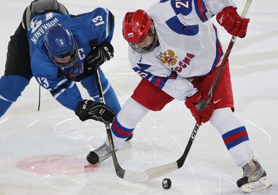 2012 Winter Youth Olympics. Hockey final. Russia vs. Finland