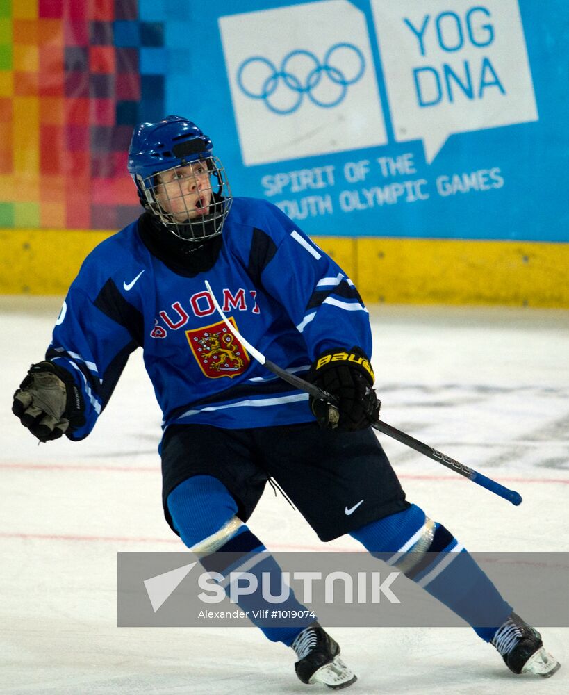 2012 Winter Youth Olympics. Hockey final. Russia vs. Finland