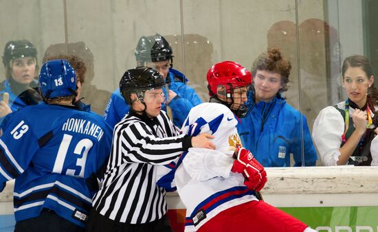 2012 Winter Youth Olympics. Hockey final. Russia vs. Finland