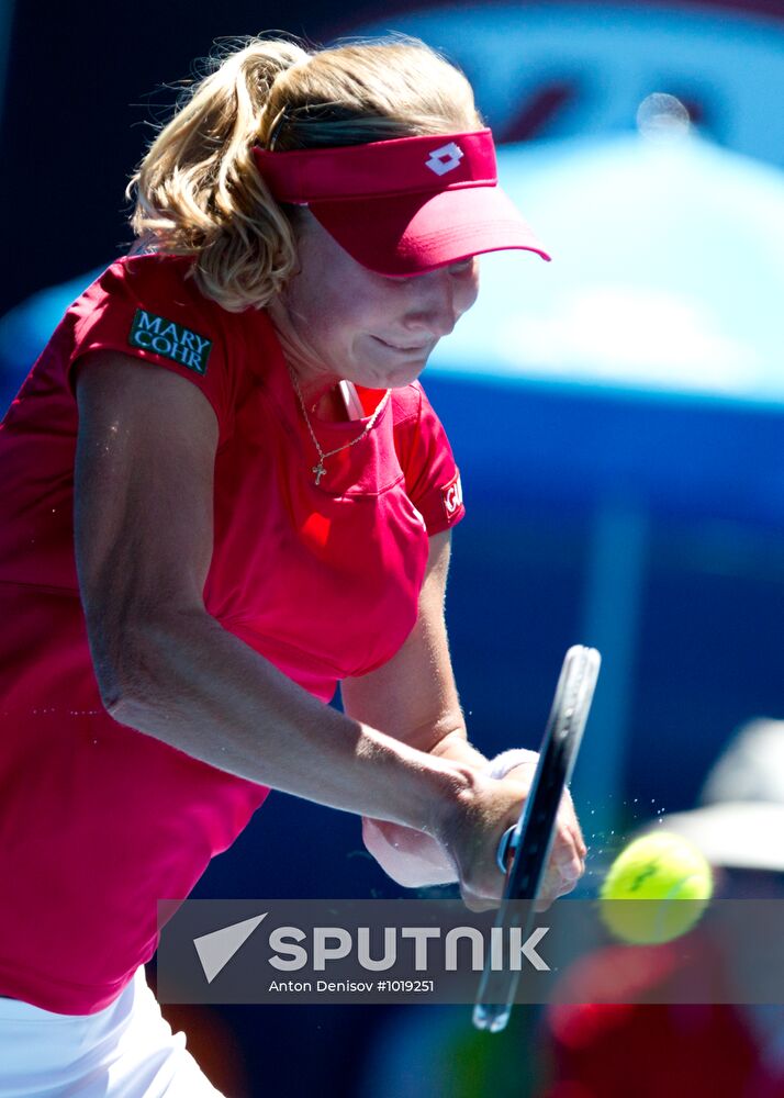 2012 Australian Open Tennis Championships. Day Eight
