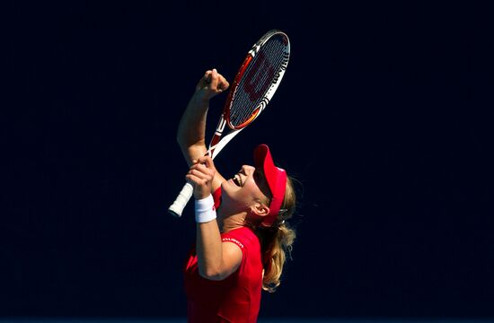 2012 Australian Open Tennis Championships. Day Eight