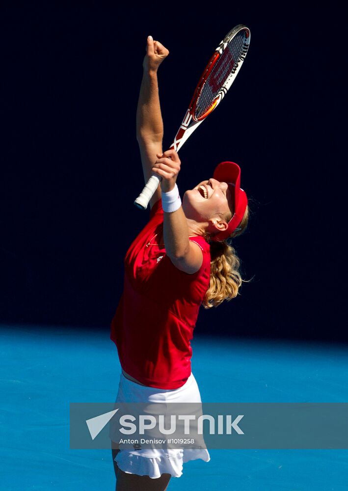 2012 Australian Open Tennis Championships. Day Eight