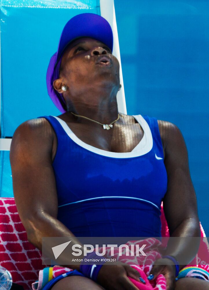 2012 Australian Open Tennis Championships. Day Eight