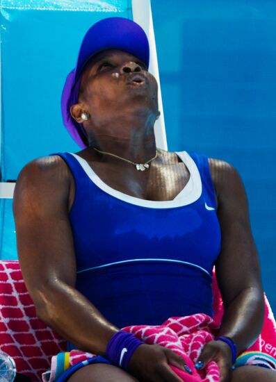 2012 Australian Open Tennis Championships. Day Eight