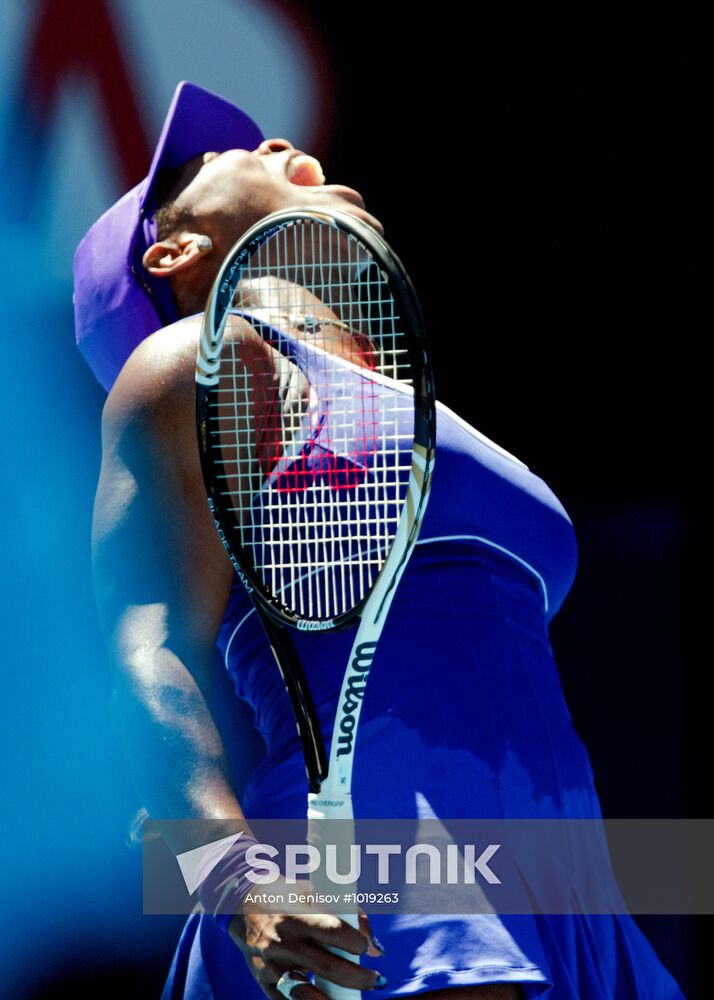 2012 Australian Open Tennis Championships. Day Eight