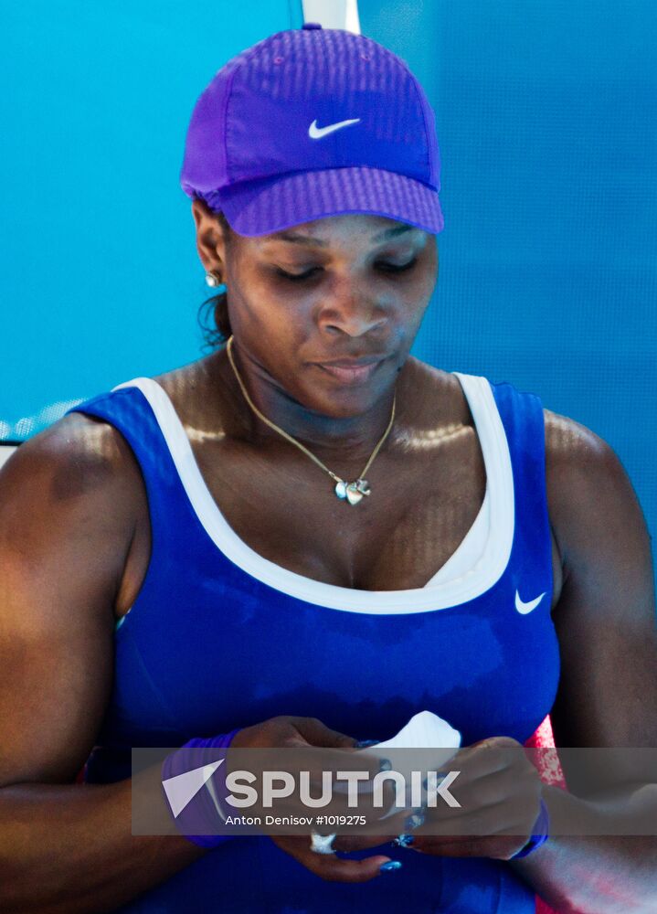 2012 Australian Open Tennis Championships. Day Eight