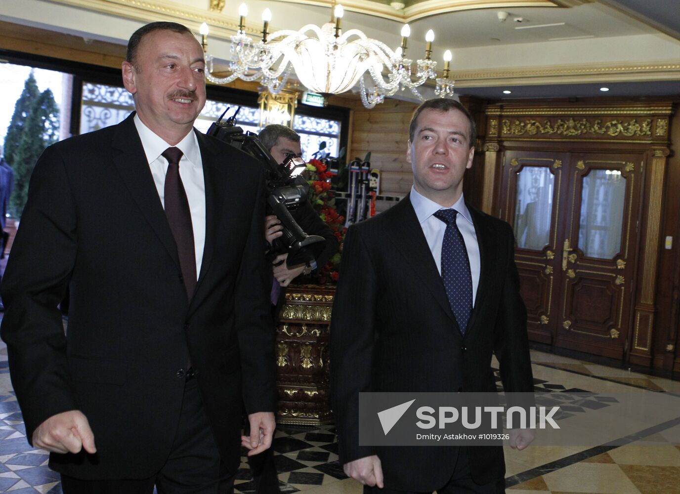 D.Medvedev meets with I.Aliyev