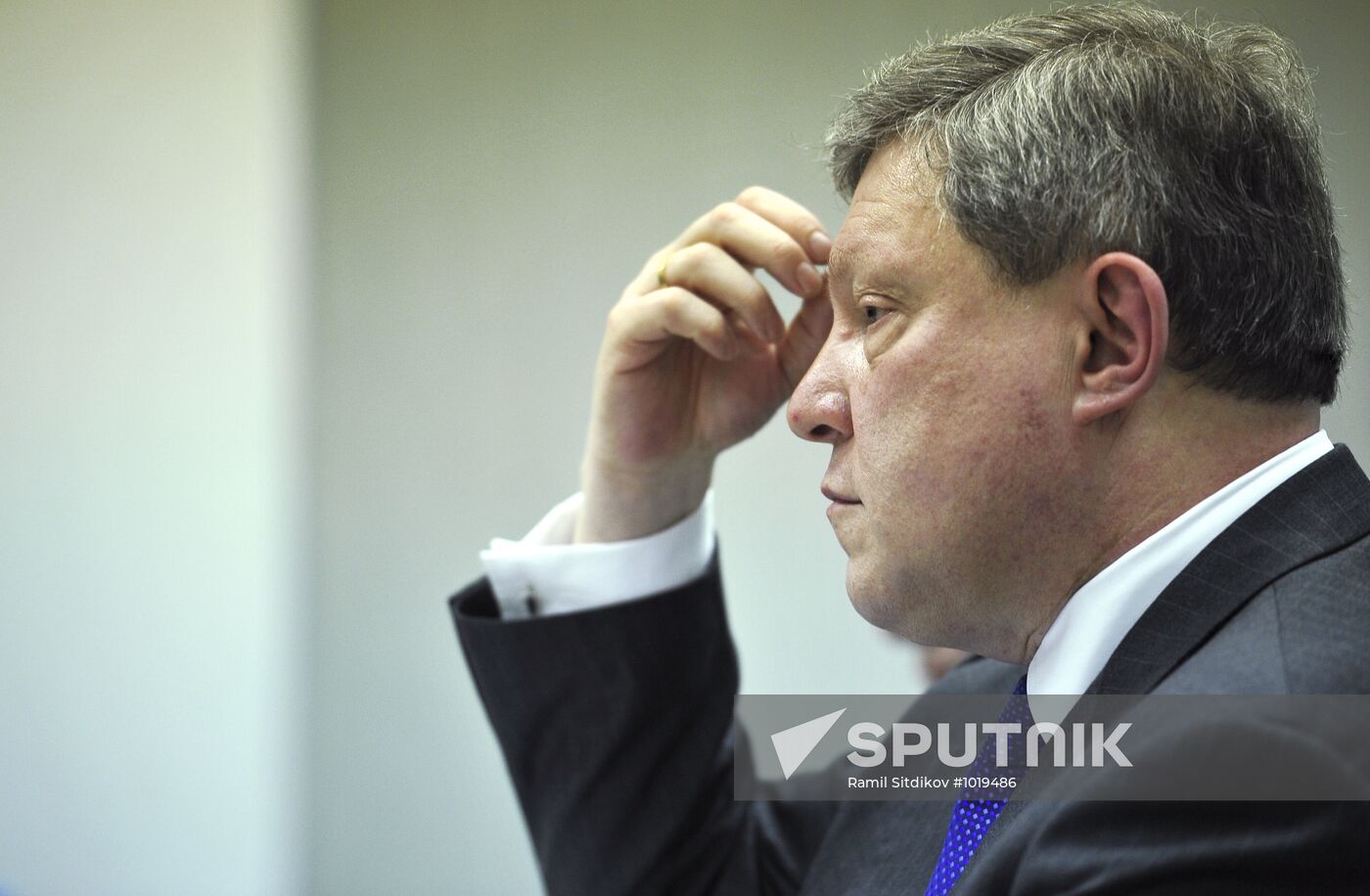 News conference by Grigory Yavlinsky