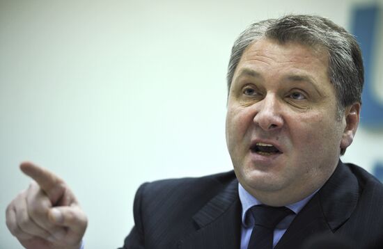News conference by Grigory Yavlinsky