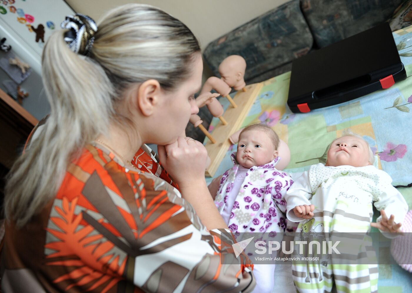 Reborn dolls made by Yekaterina Samgina