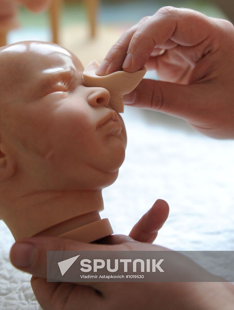 Reborn dolls made by Yekaterina Samgina