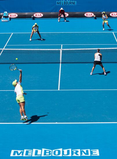 2012 Australian Open Tennis Championships. Day Nine