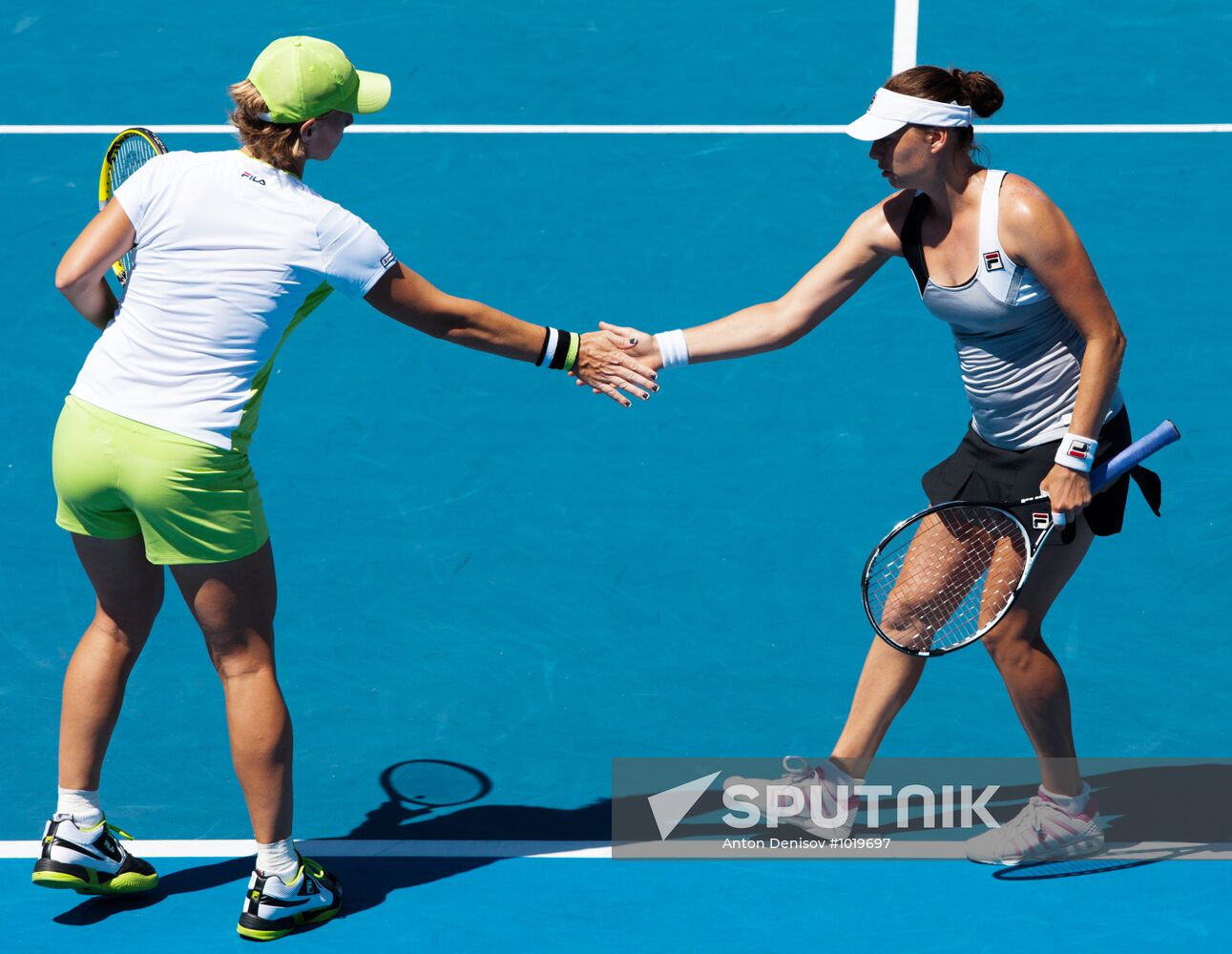 2012 Australian Open Tennis Championships. Day Nine