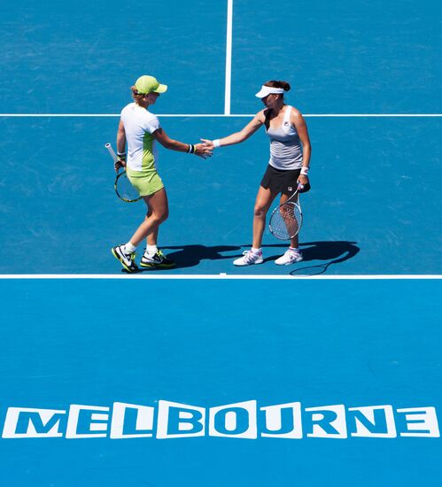 2012 Australian Open Tennis Championships. Day Nine