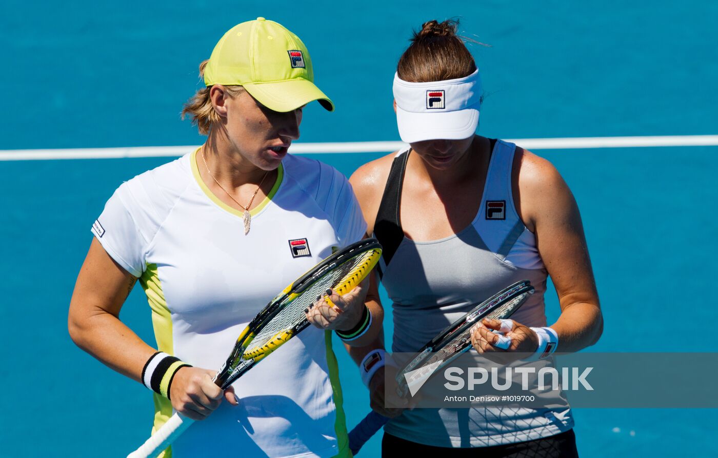 2012 Australian Open Tennis Championships. Day Nine