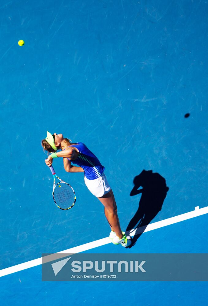 2012 Australian Open Tennis Championships. Day Nine