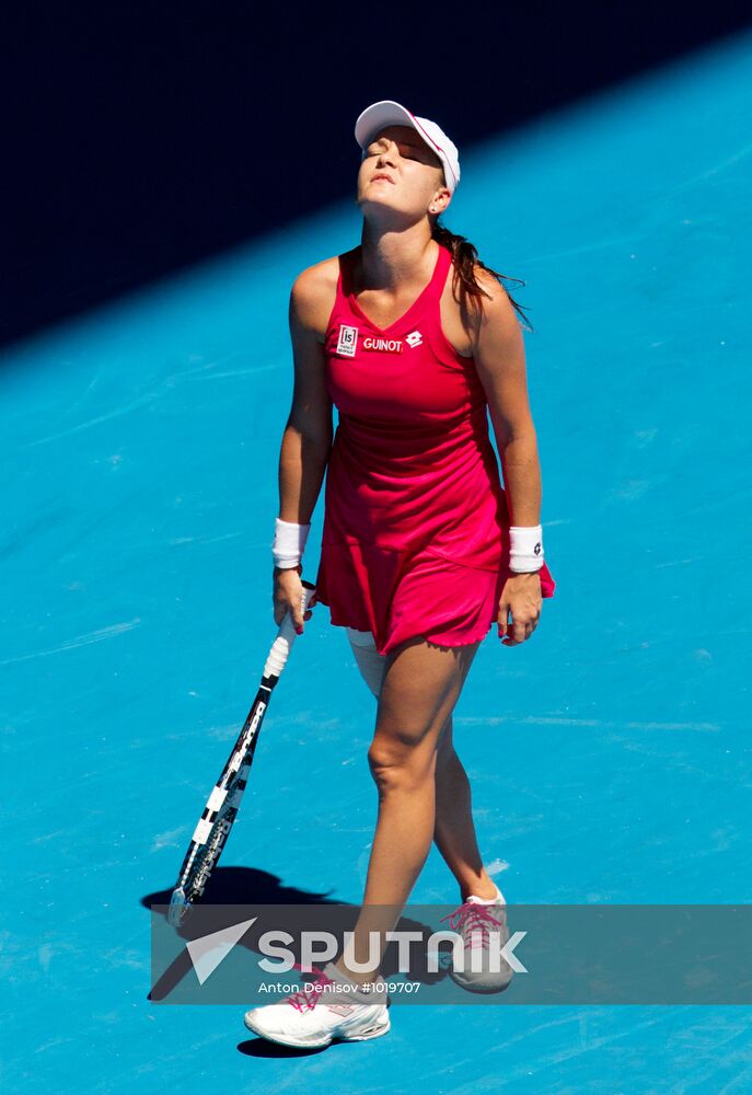 2012 Australian Open Tennis Championships. Day Nine