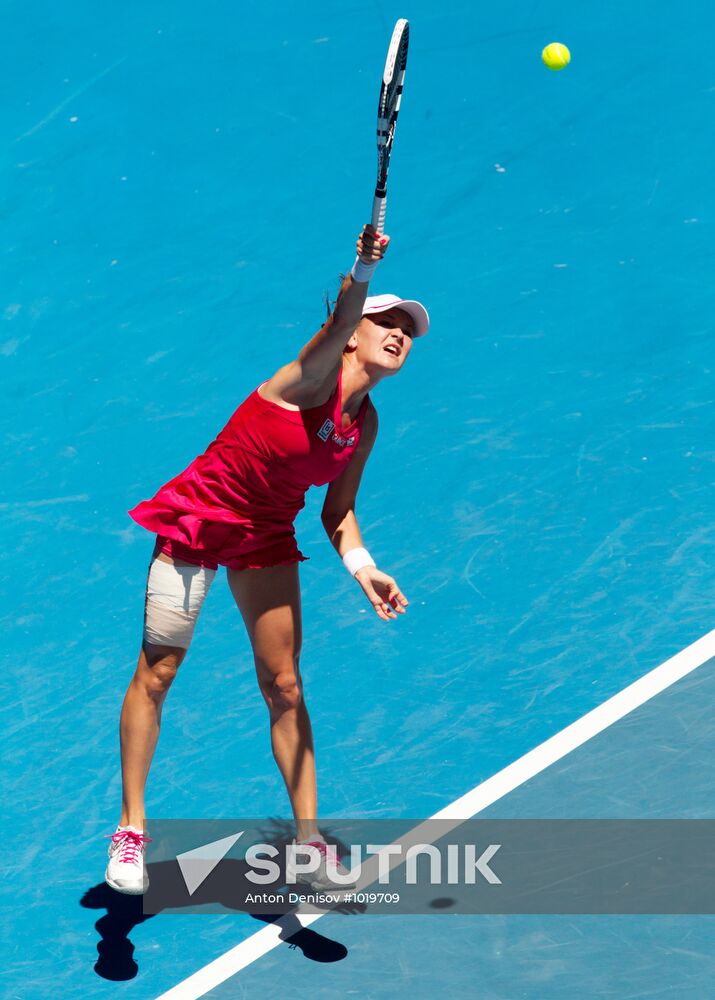 2012 Australian Open Tennis Championships. Day Nine