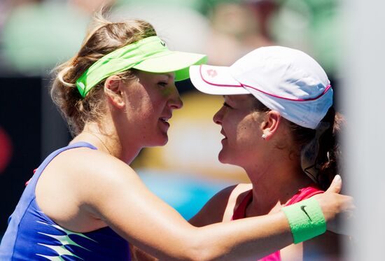 2012 Australian Open Tennis Championships. Day Nine