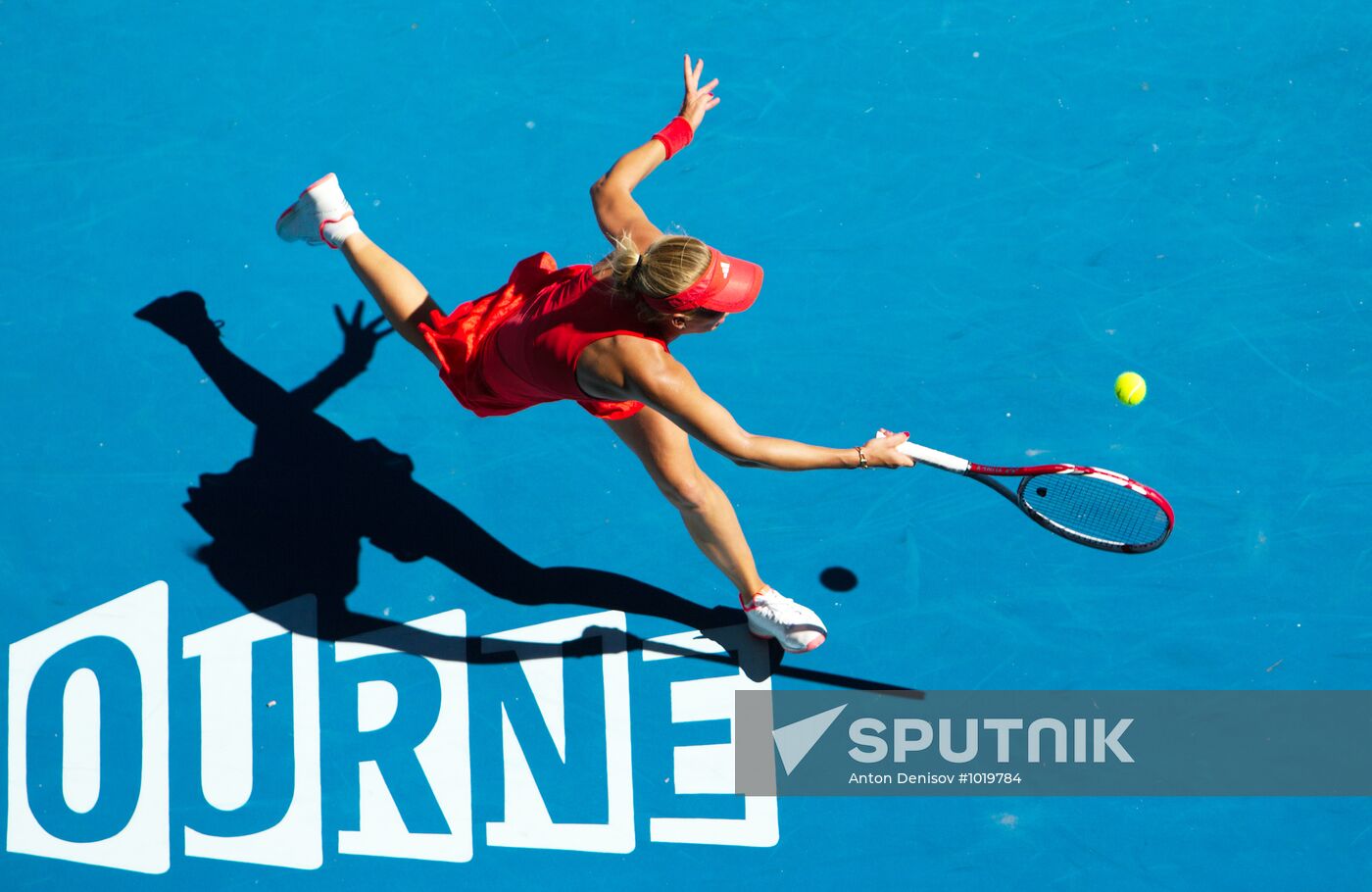 2012 Australian Open Tennis Championships. Day Nine