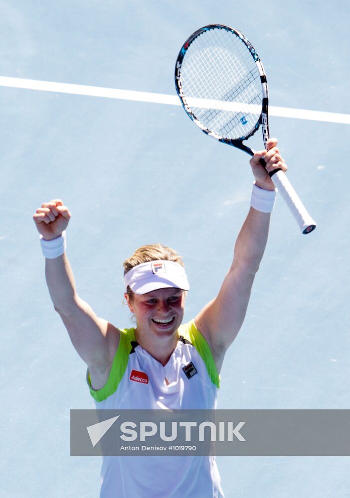 2012 Australian Open Tennis Championships. Day Nine