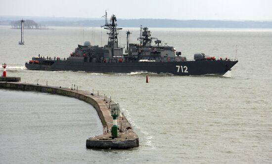 Baltic Fleet frigate Neustrashimy