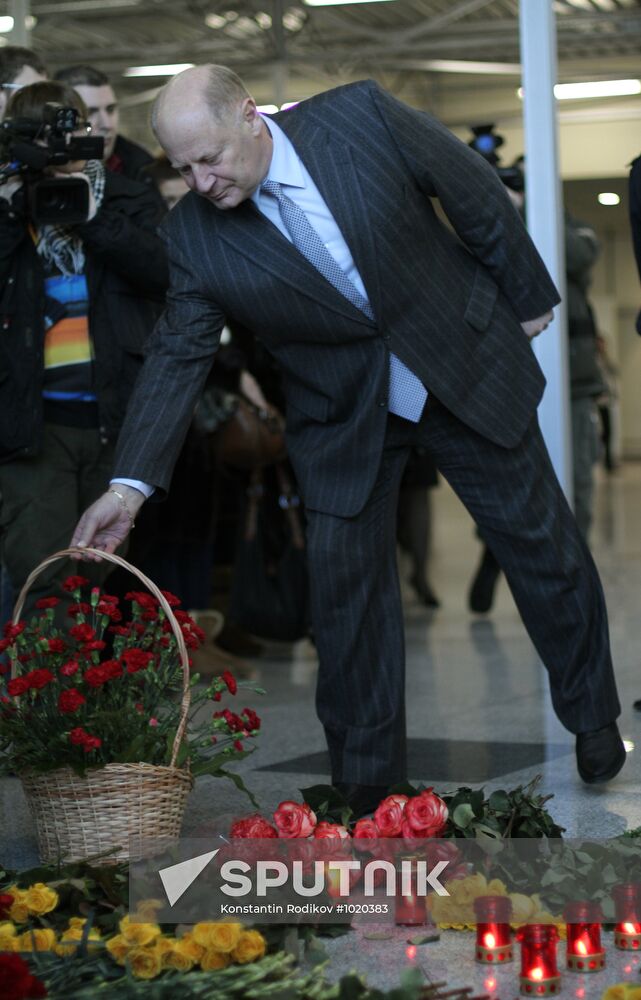 One year since terrorist attack at Domodedovo Airport