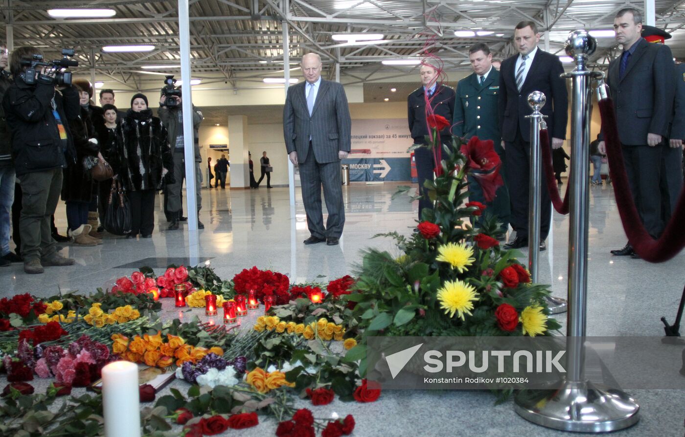 One year since terrorist attack at Domodedovo Airport