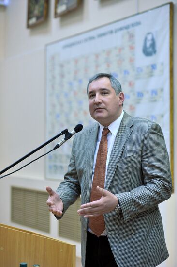Russia's Deputy Prime Minister Dmitri Rogozin visits Izhevsk
