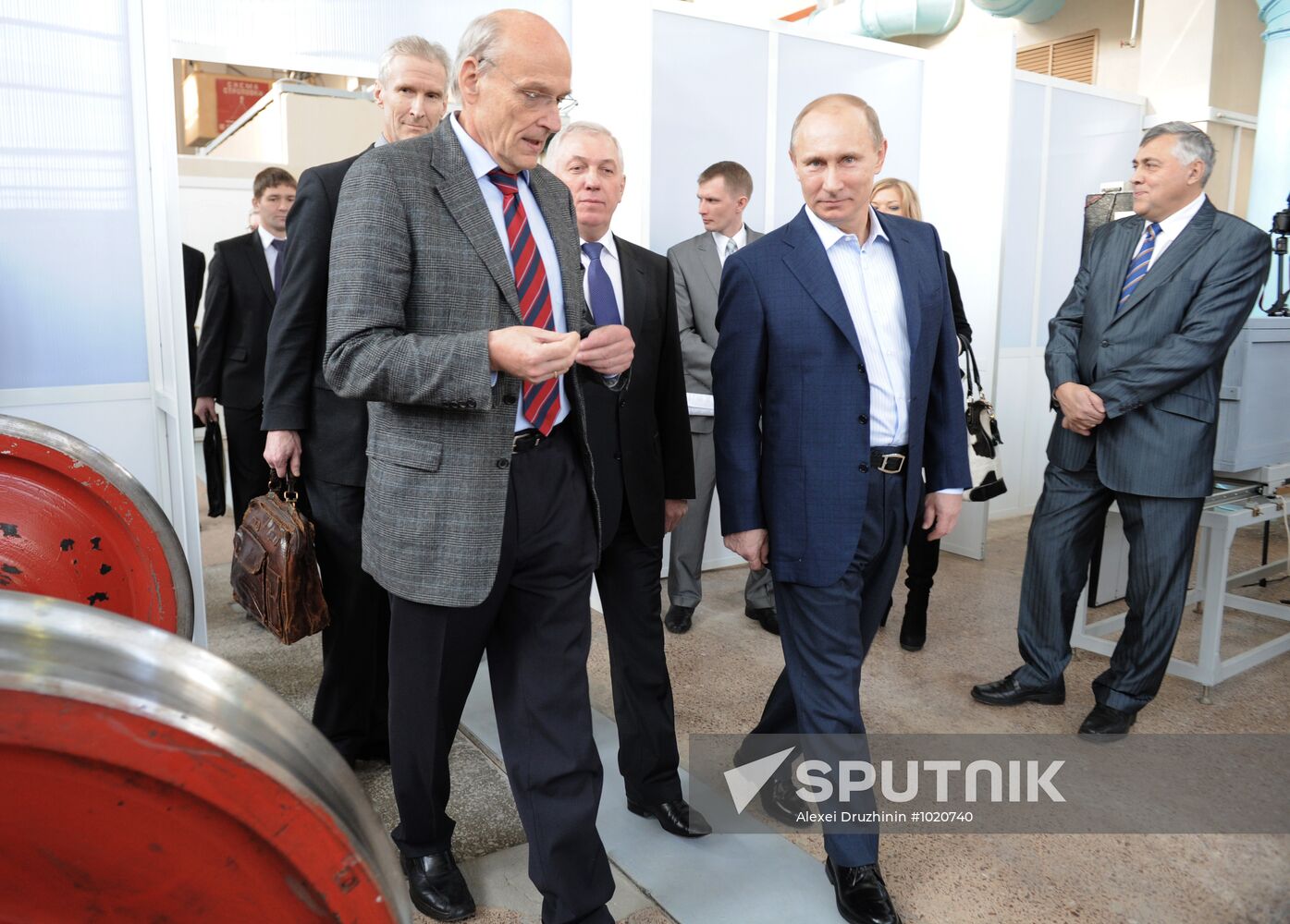 Vladimir Putin visits Siberian Federal District