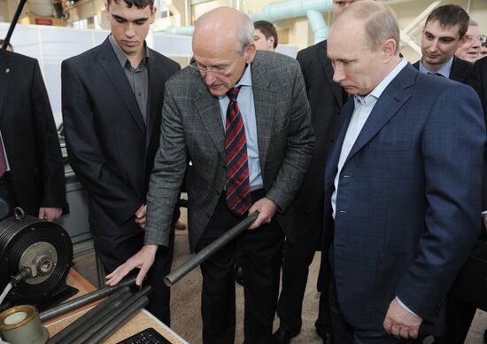 Vladimir Putin visits Siberian Federal District